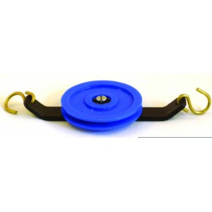Ball bearing single plastic  pulley